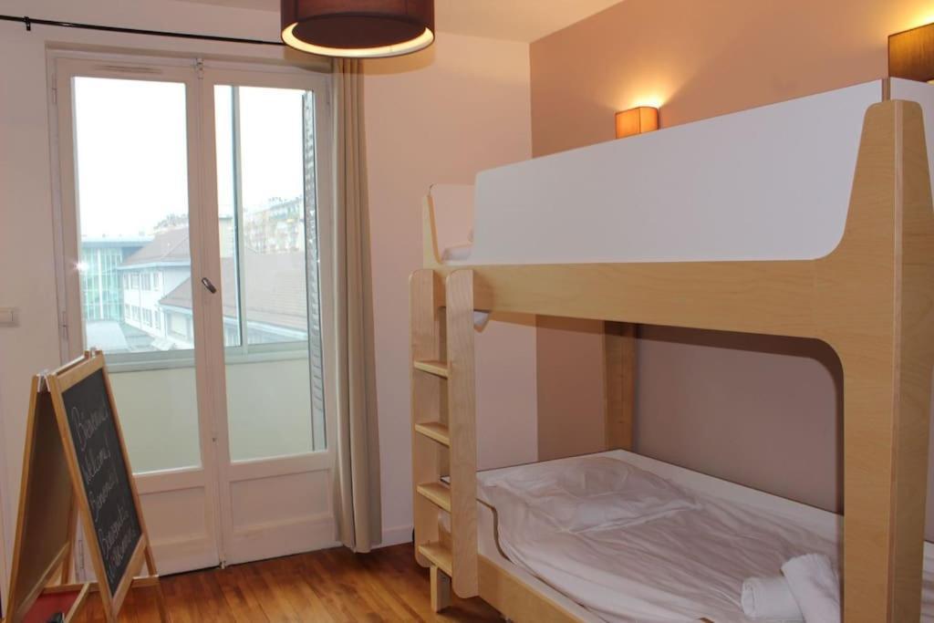 Le Jane : Centre Ville, Garage, Balcon Анси Екстериор снимка